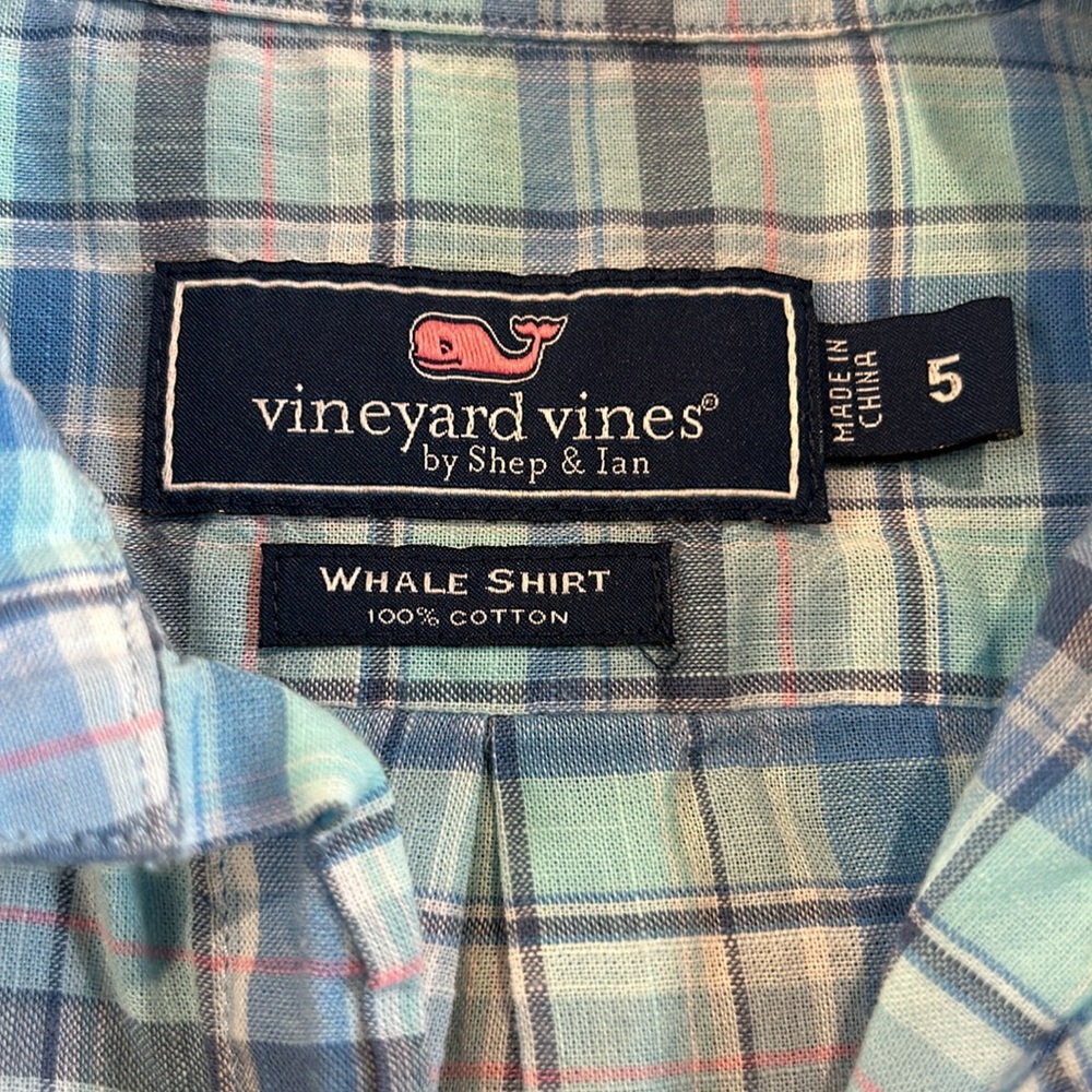 Vineyard Vine boys button down - Picture 2 of 2
